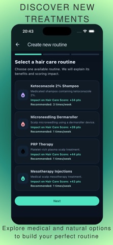 Hair Routine Tracker Screenshot 5 of 7