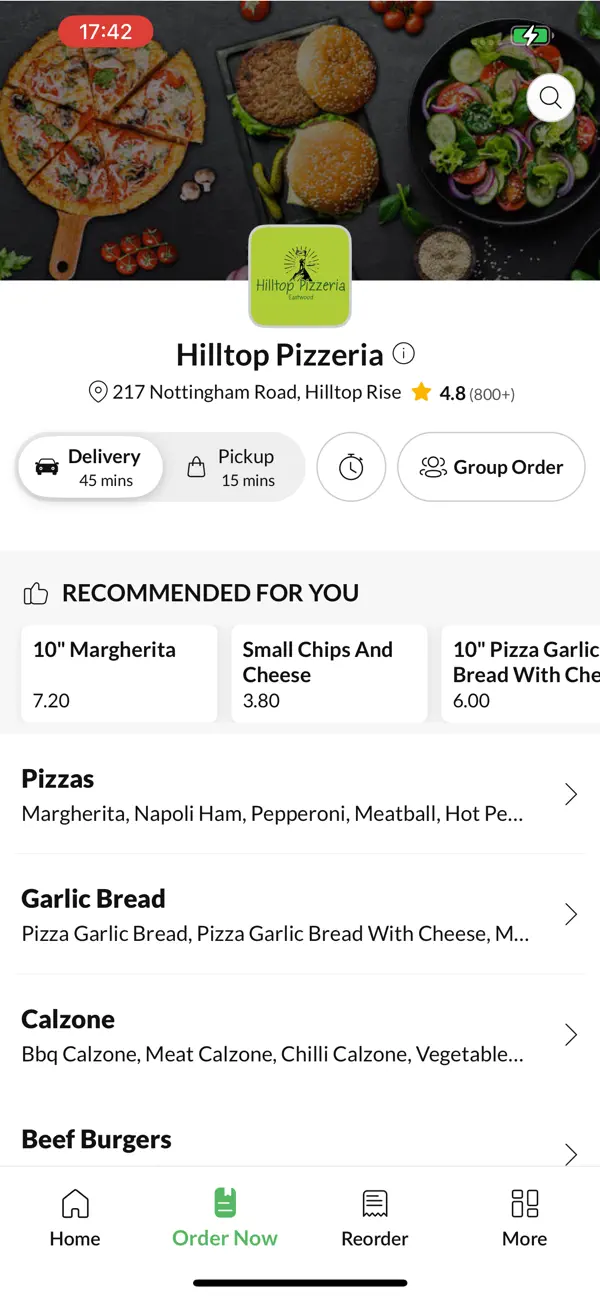Screenshot #2 pour Hilltop Pizzeria