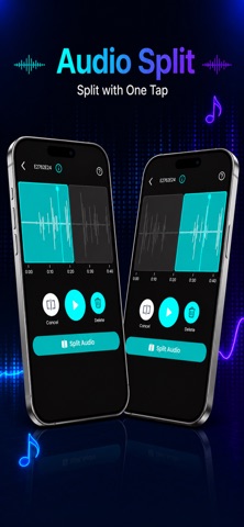 Audio Editor - Edit Mp3 Cutter iPhone screenshot