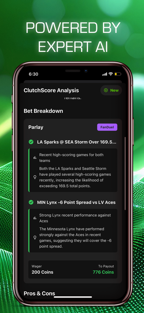 SnapPicks - AI Sports Betting screenshot 2