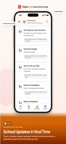 VidyaGate -Smart School App Screenshot 1 of 3