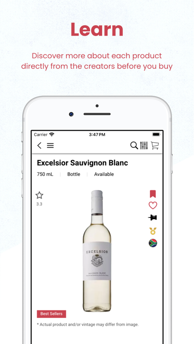 Pinnacle Wine & Spirits Inc Screenshot