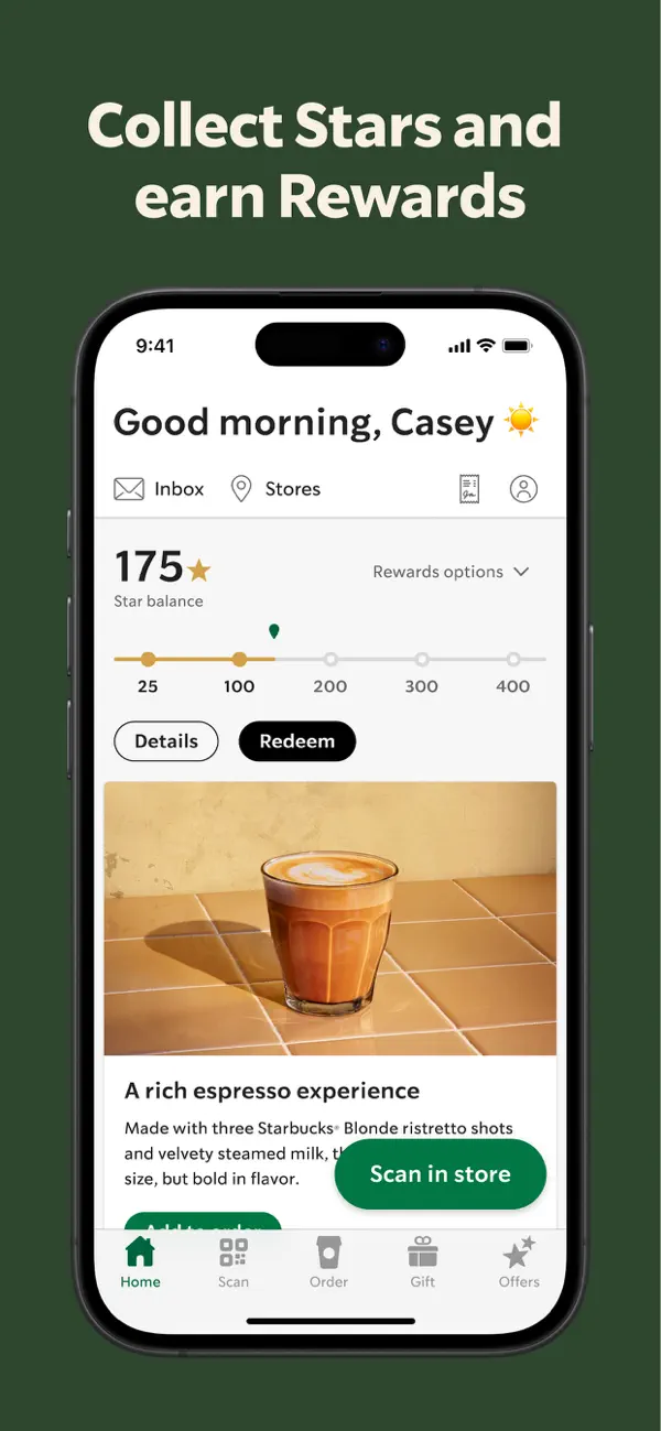 #1. Starbucks (iOS) 由: Starbucks Coffee Company