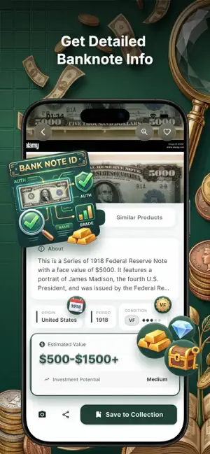 Banknote Identifier: Bill Scan screenshot 2