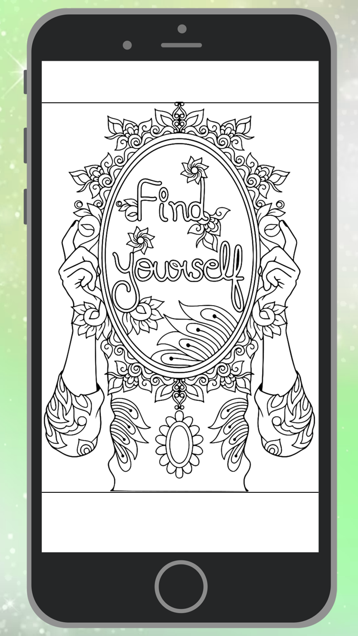 Quotes Coloring Book