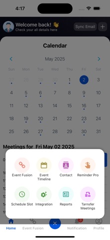 Projecio Calendar screenshot