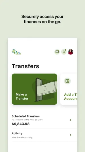 SFCU CU-Online screenshot 2