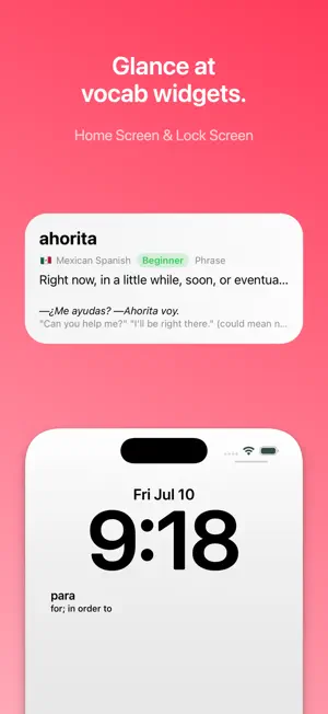 Vocablo: Learn Mexican Spanish screenshot 2