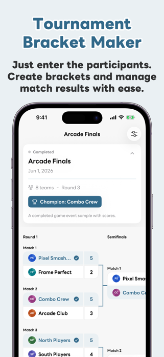 Bracket Maker Tournament App Screenshot 2 of 6