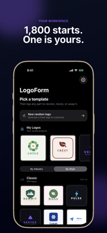 LogoForm: Logo Maker & Design Screenshot 2 of 5