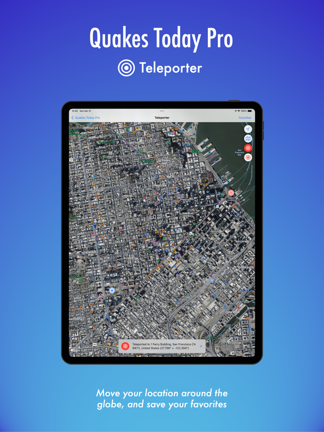 Quakes Today Screenshot