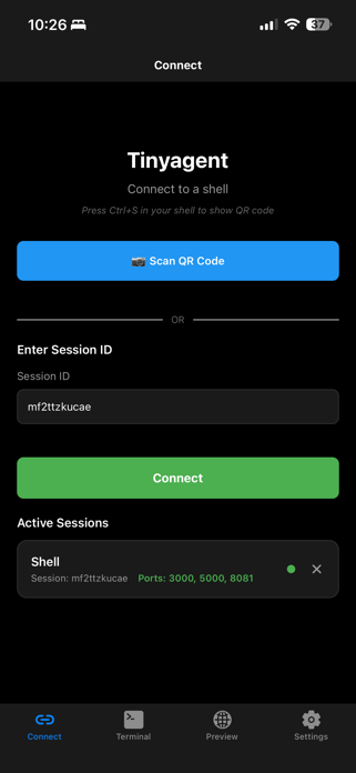 Tinyagent Screenshot 1 of 5