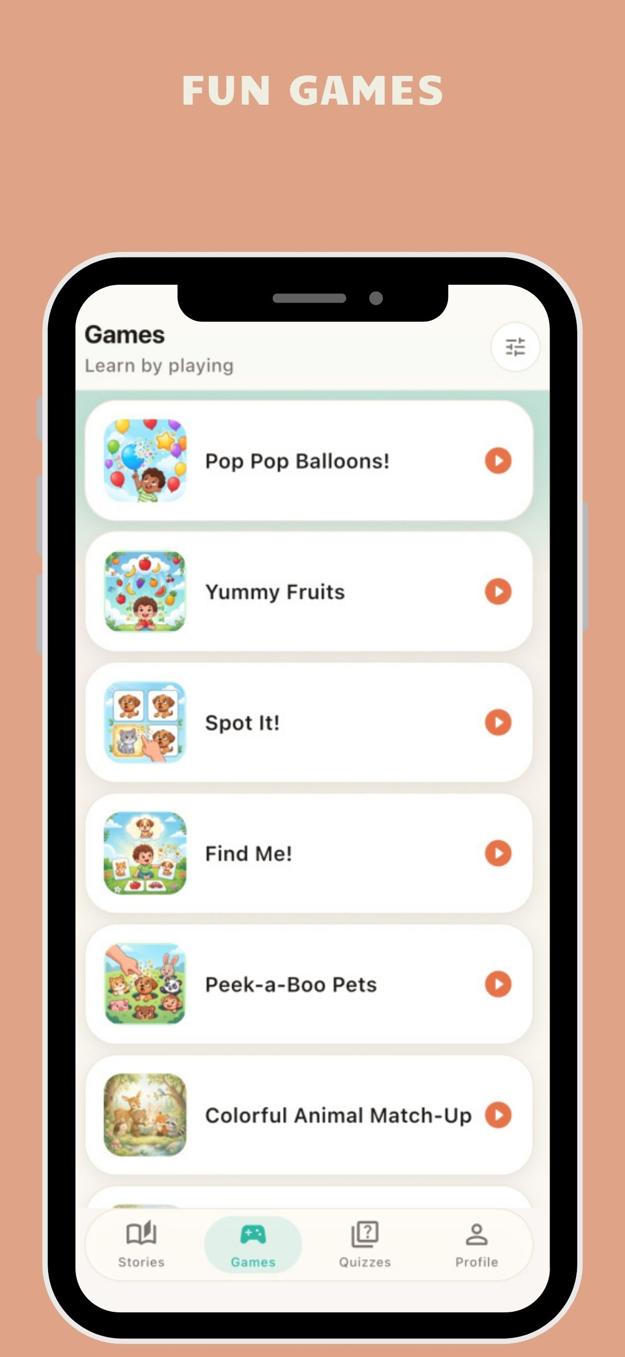 Kidsomi - Baby Stories & Games screenshot 4