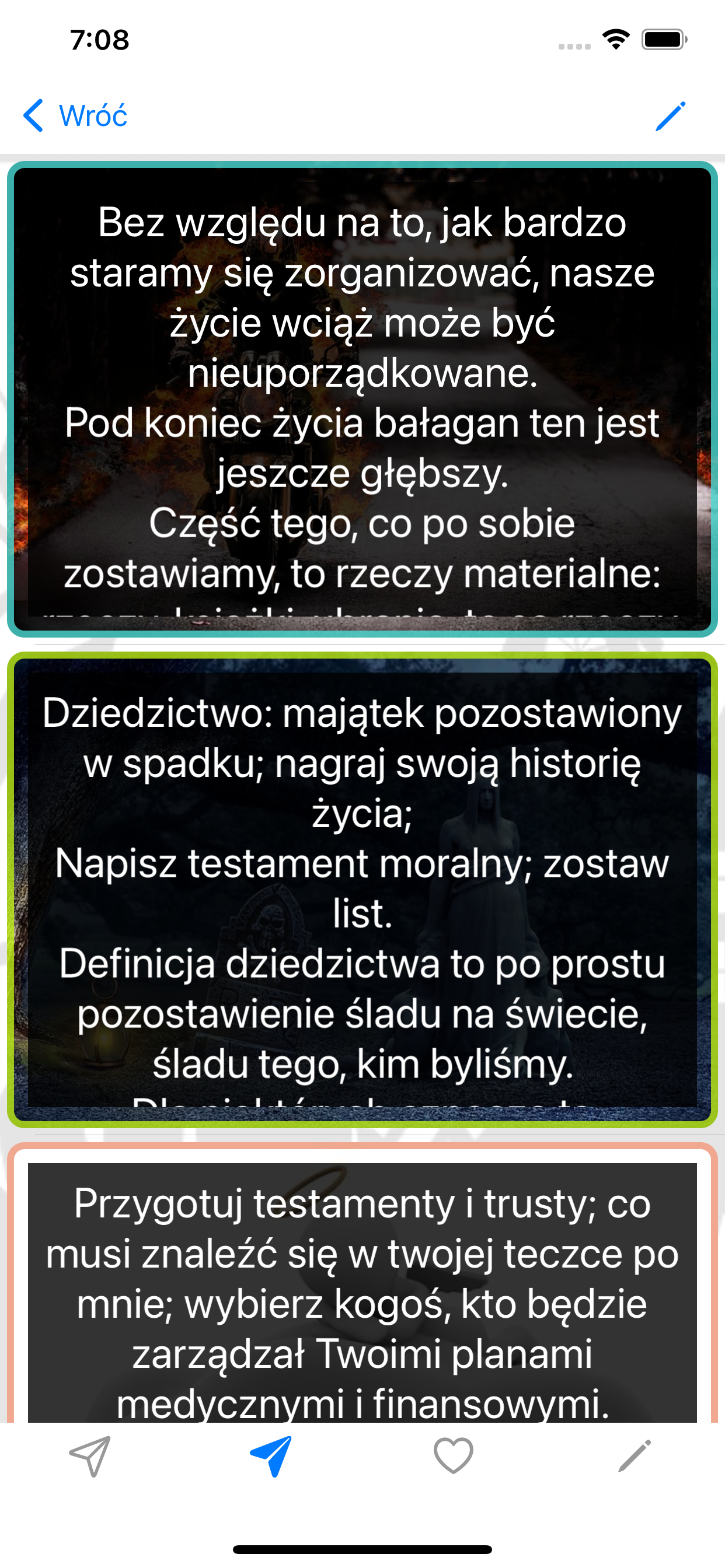 W obliczu śmierci