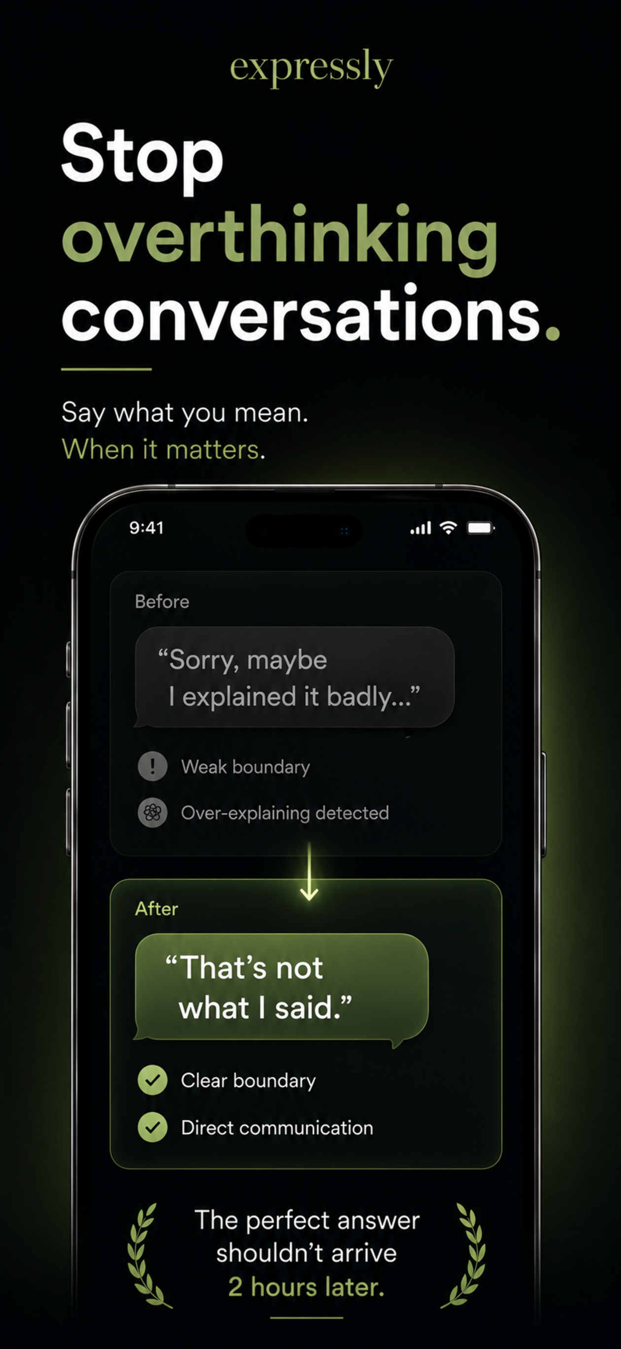 Expressly - Stop Overthinking screenshot 4