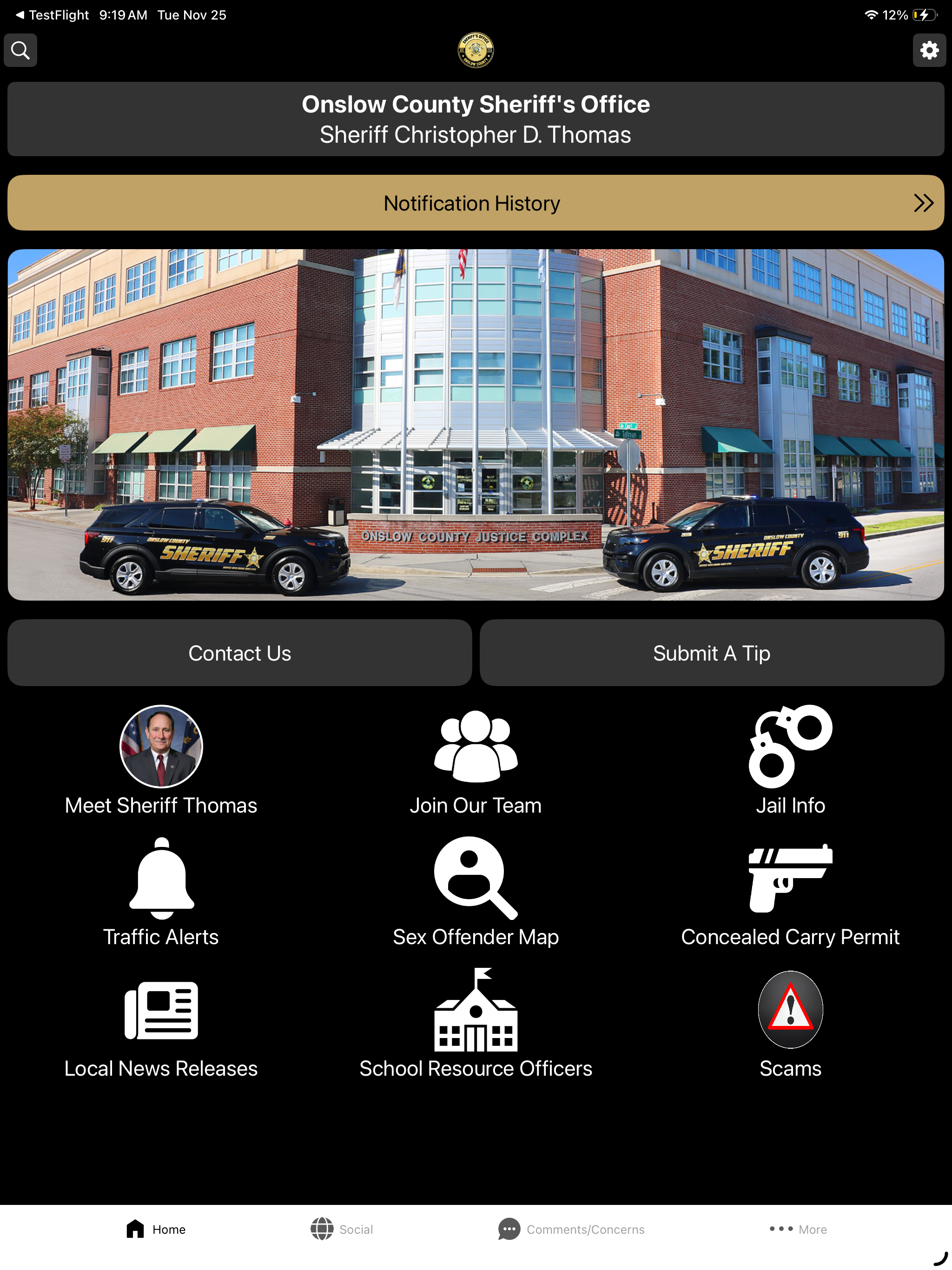 Onslow County Sheriff's Office screenshot 4