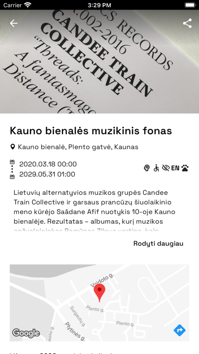 Kaunas pilnas renginių Screenshot