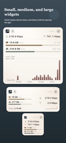 Wavelet Network Monitor iPhone screenshot