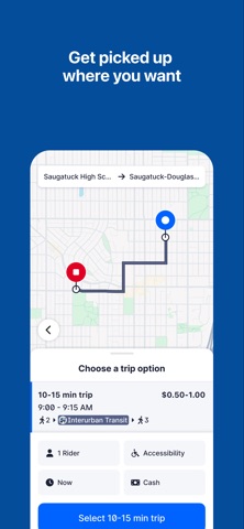 Interurban Transit iPhone screenshot