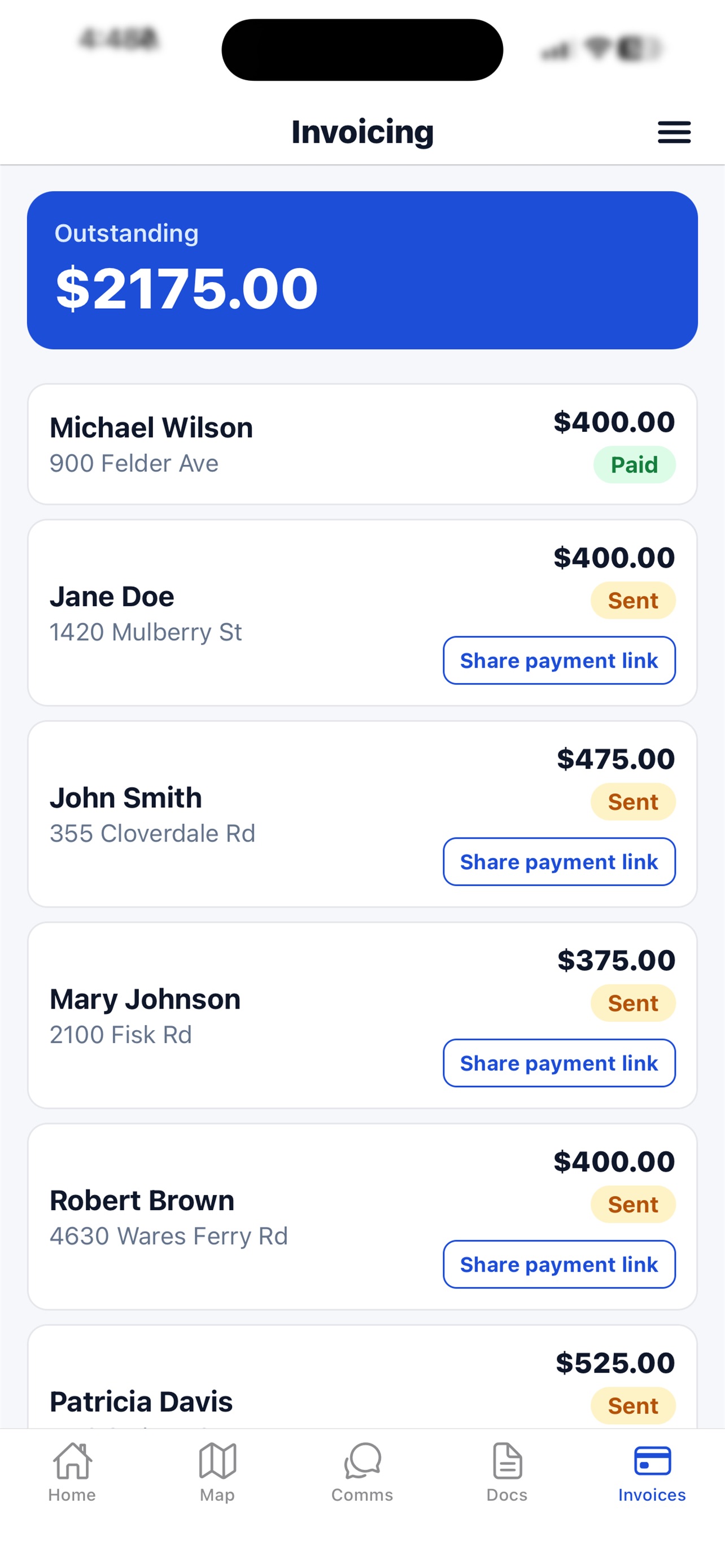 Screenshot 6 of Home Inspection Flow