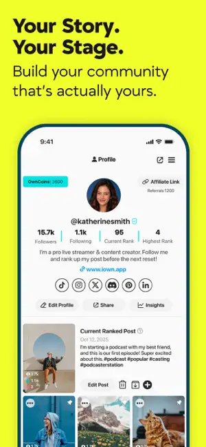 Own. - Post. Go Viral. Repeat. screenshot 2