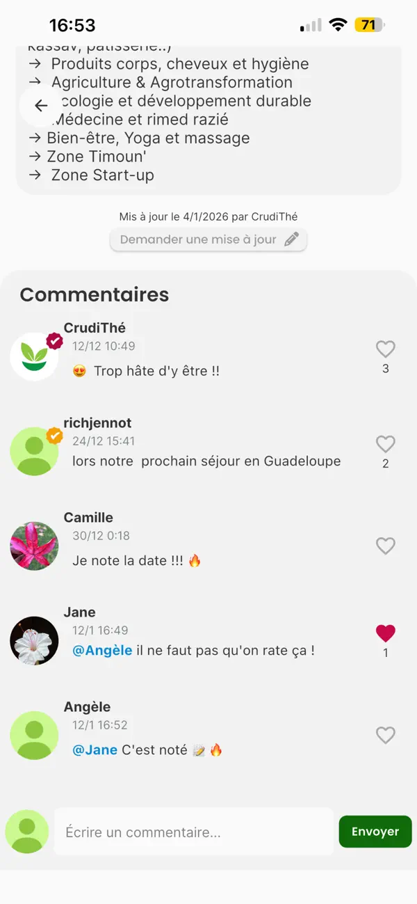 #4. CrudiThé App (iOS) De: Gladys Hilarus