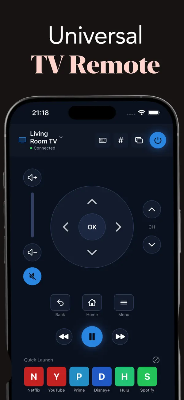 #1. Universal TV Remote Control AI (iOS) De: Kaan Yildiz