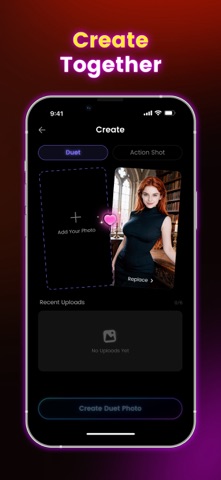 InMe: AI Video Companion iPhone screenshot
