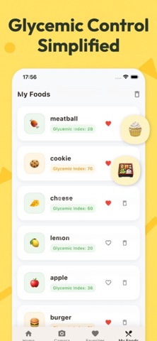 GlycemicAI - GI Food Scanner screenshot