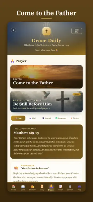 Grace Daily: Bible & Prayer screenshot 2