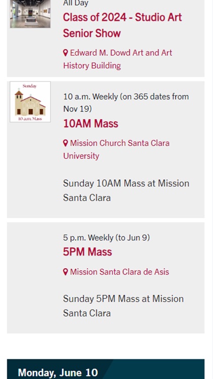 Santa Clara University Mobile screenshot-4