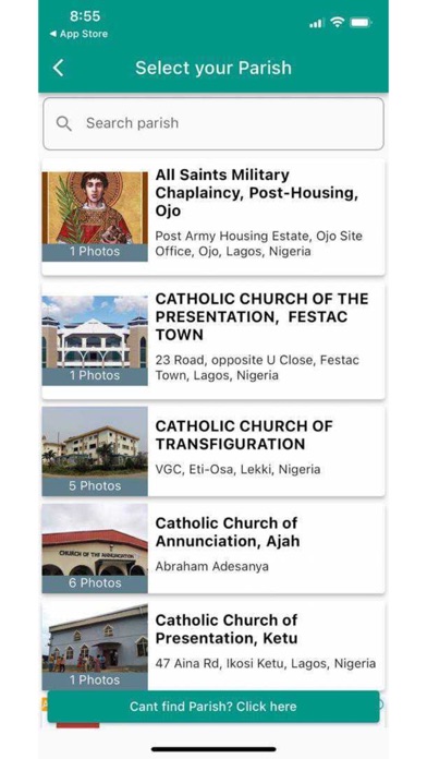 ParishBulletin: Nearby Church Screenshot