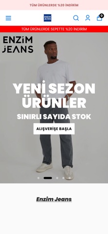Enzim Jeans iPhone screenshot