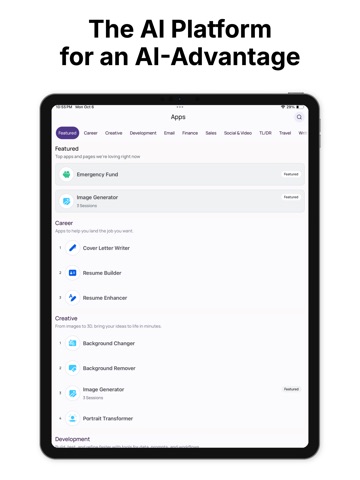 askROI iPad screenshot