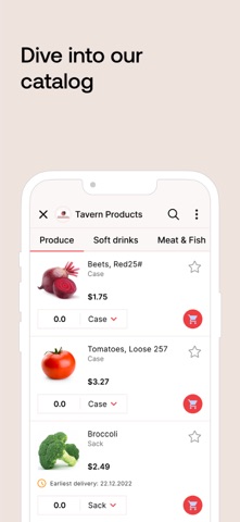 Tavern Products screenshot