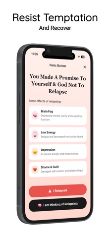 Renewed - Overcome Lust iPhone screenshot