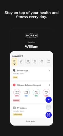The North Athletic Club screenshot