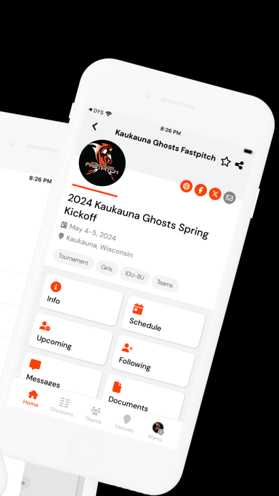 Kaukauna Ghosts Fastpitch Screenshot