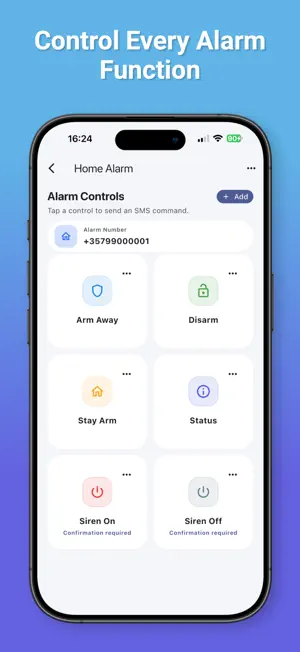 AlarmSMS Controller screenshot 2