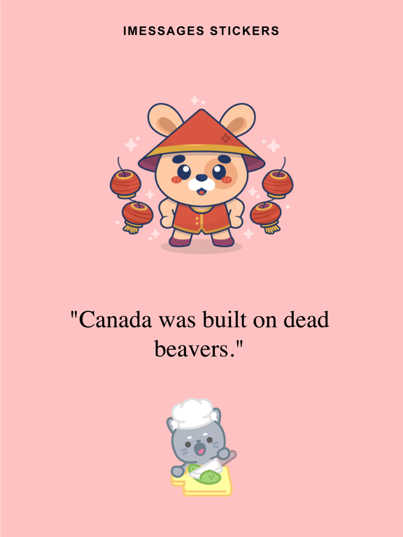 Screenshot #4 pour Dim Sum Beavers Stickers