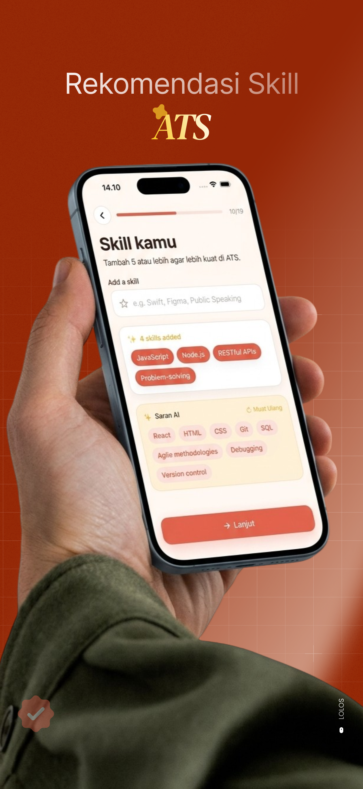 Lolos: AI ATS Resume CV Maker screenshot 4