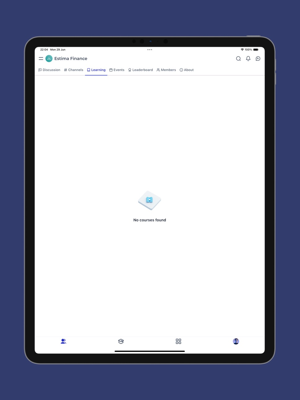 iPad screenshot