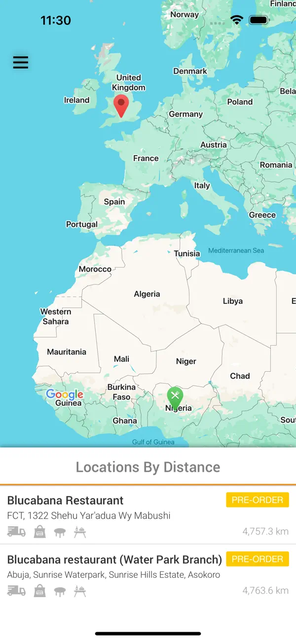 Screenshot #3 pour BluCabana Restaurant