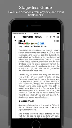 Captura de pantalla de Wise Pilgrim Camino Olvidado en iPhone 2