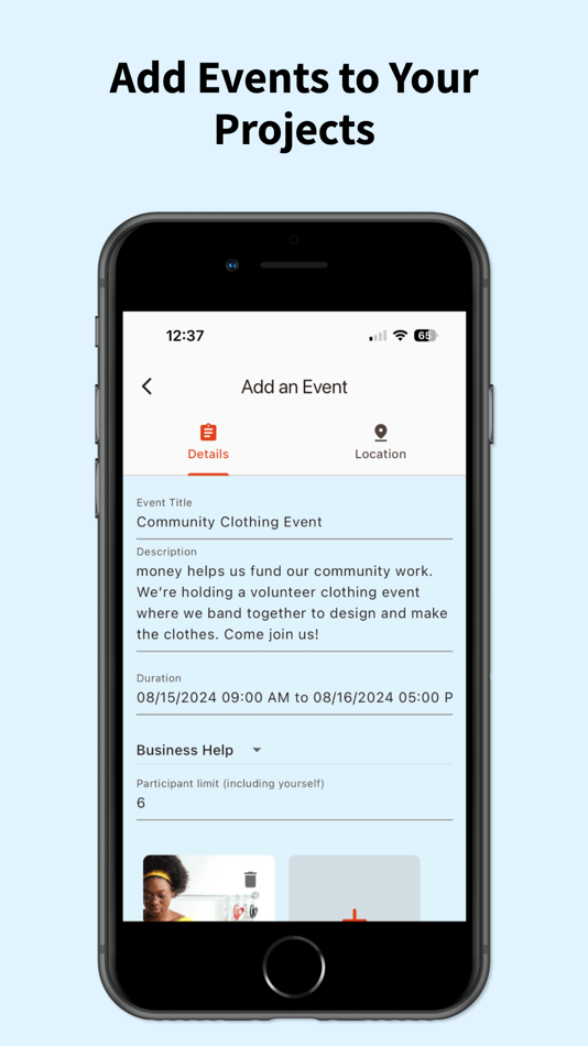 #6. Project List (iOS) بواسطة: Take Part Local