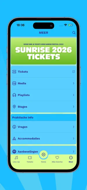 Sunrise Festival BE iPhone screenshot 4