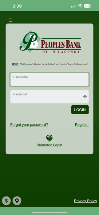 PBW Mobile Banking Screenshot 1 of 5