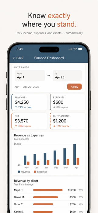 SPAN for freelancers Screenshot 2 of 7