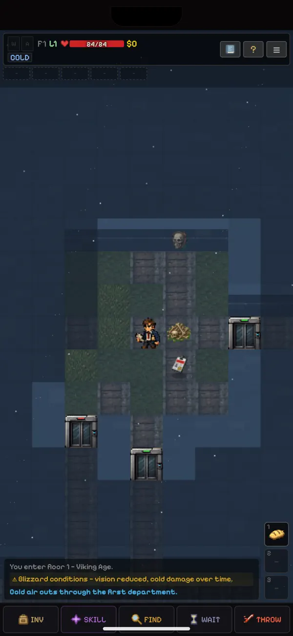 Screenshot #3 pour Exit Interview: Roguelike RPG
