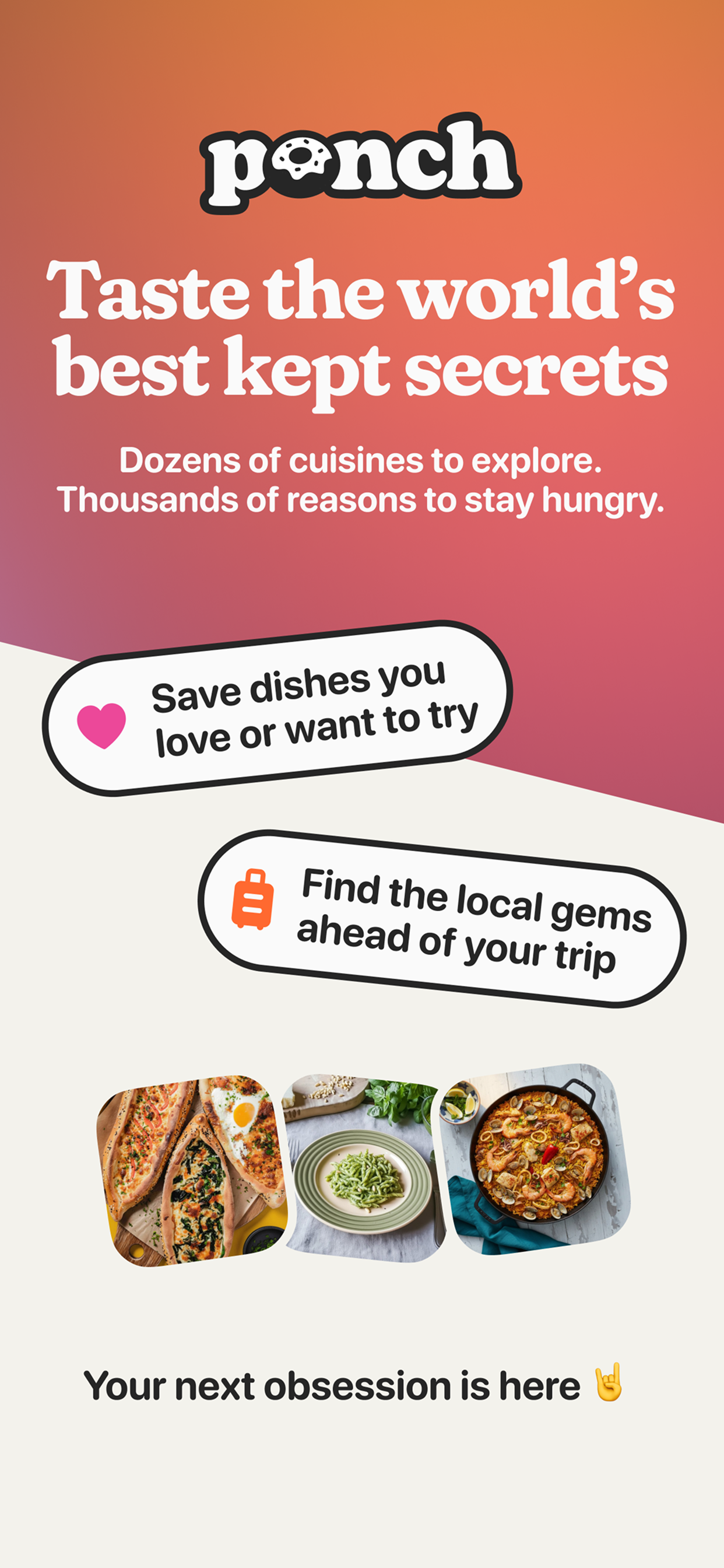 Ponch: Food Discovery